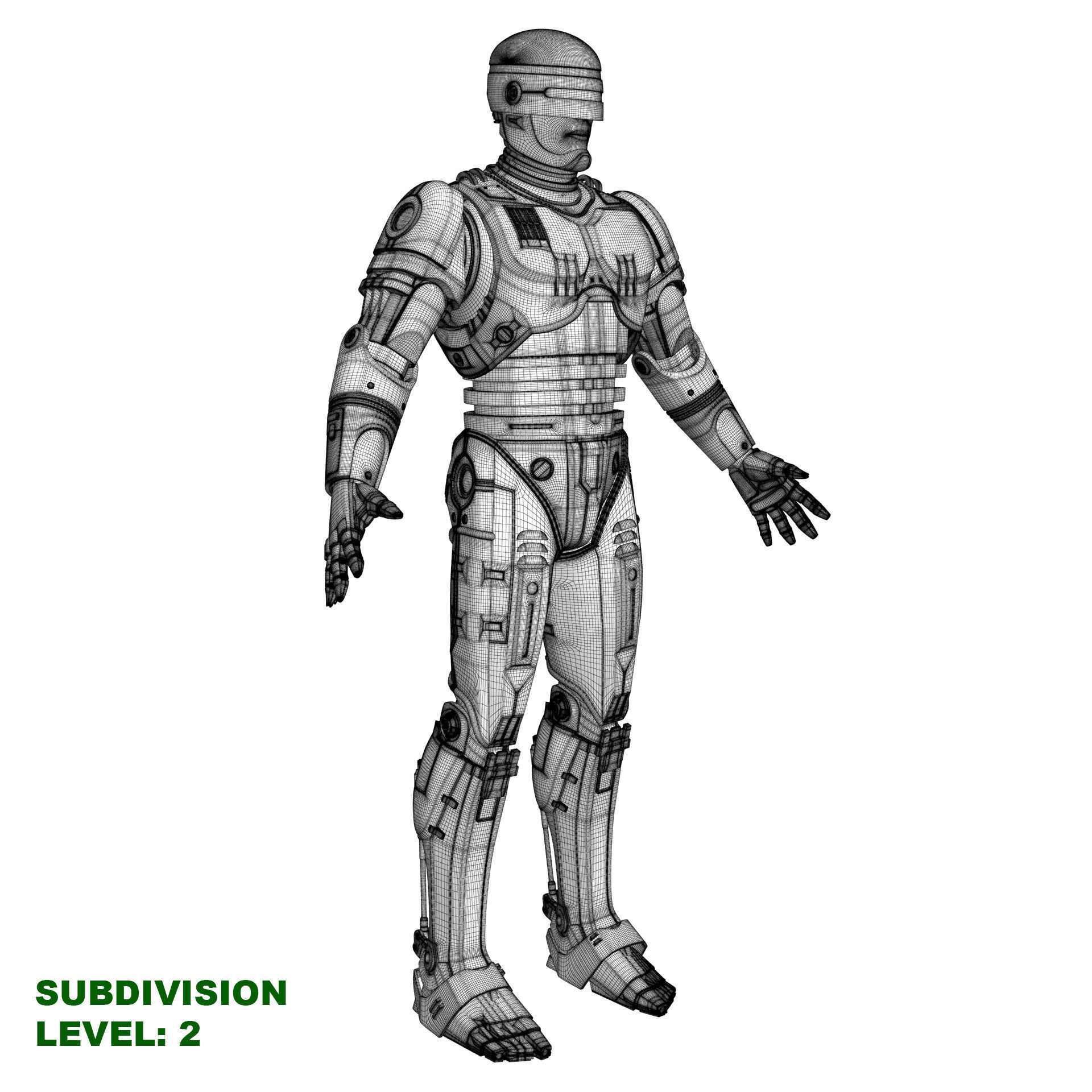 RoboCop  Movie 1987 3D model_19