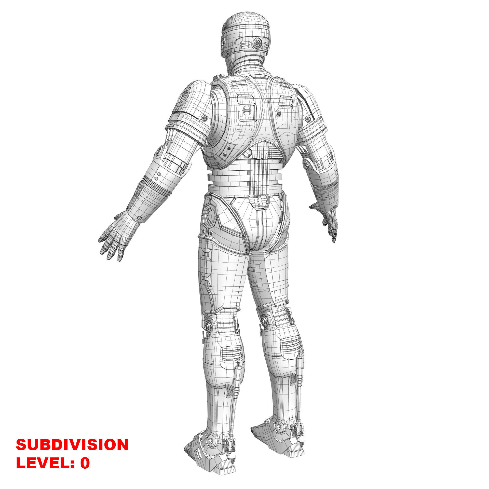 RoboCop  Movie 1987 3D model_28