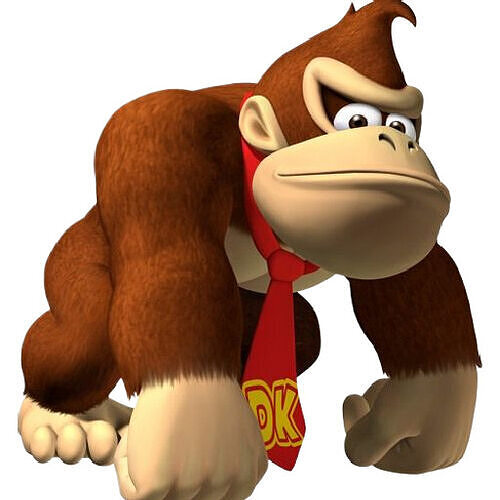 Donkey Kong Figurine  3D print model