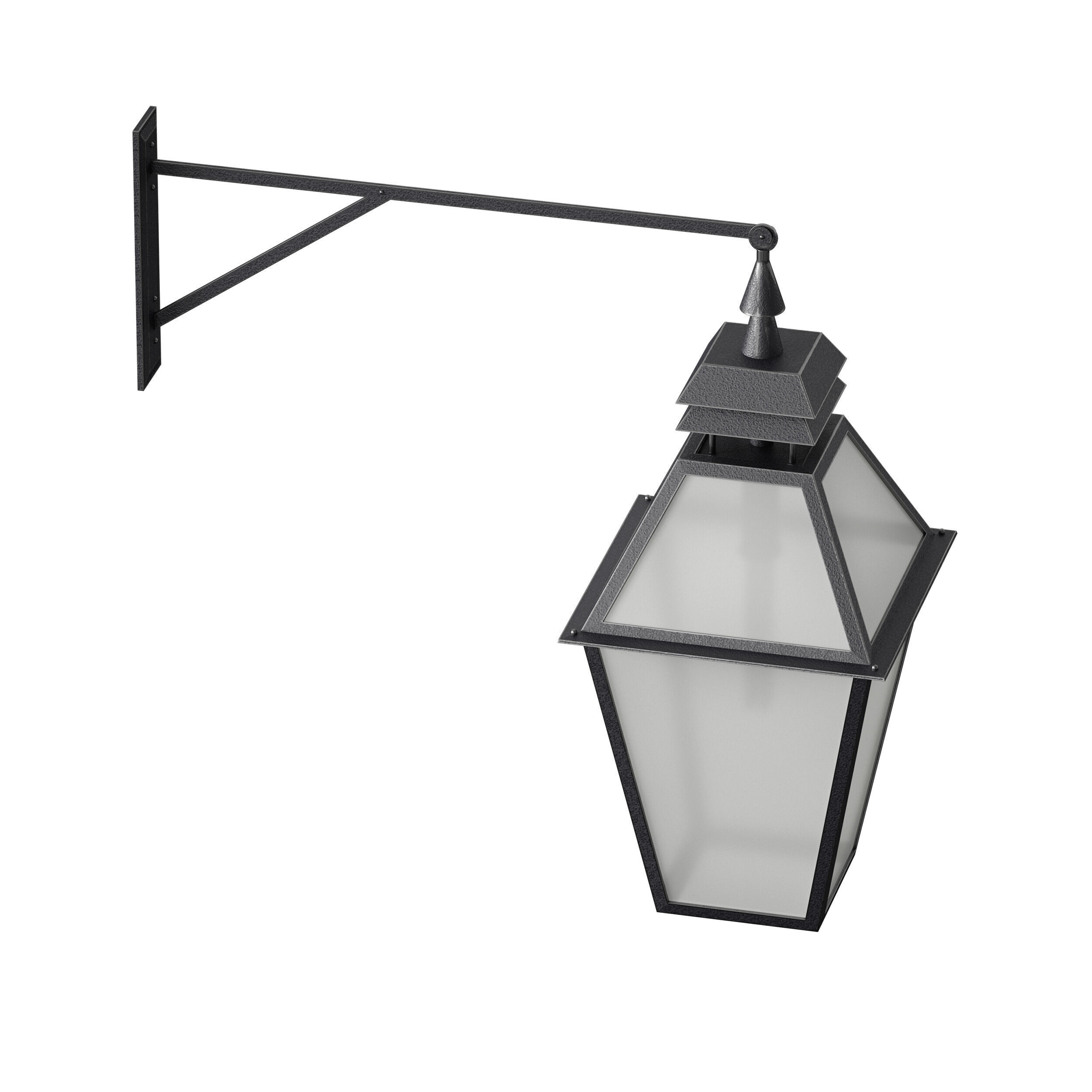 Outdoor Wall Hanging Lantern Light 3D model_21
