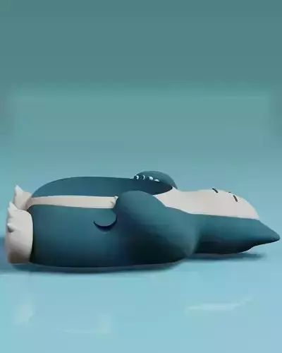 Snorlax Echo Dot Pokemon 3D print model