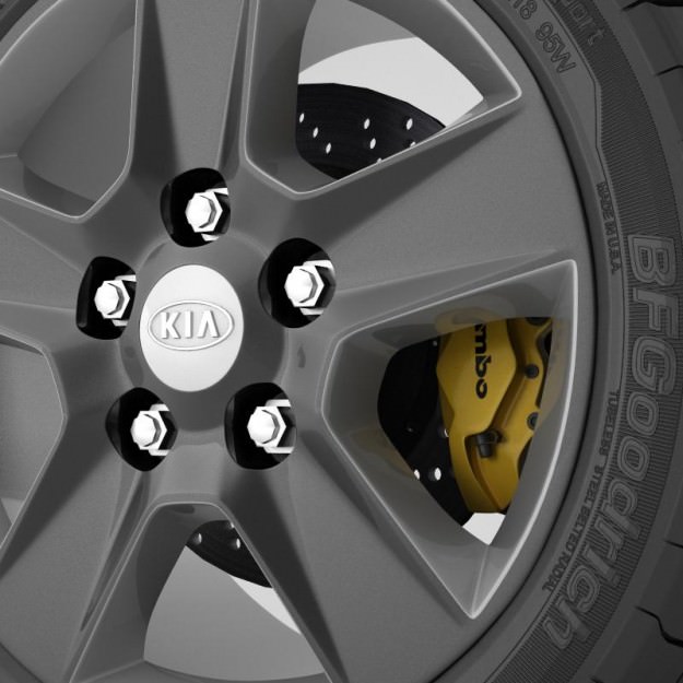 Wheel Kia 6 3D model_12