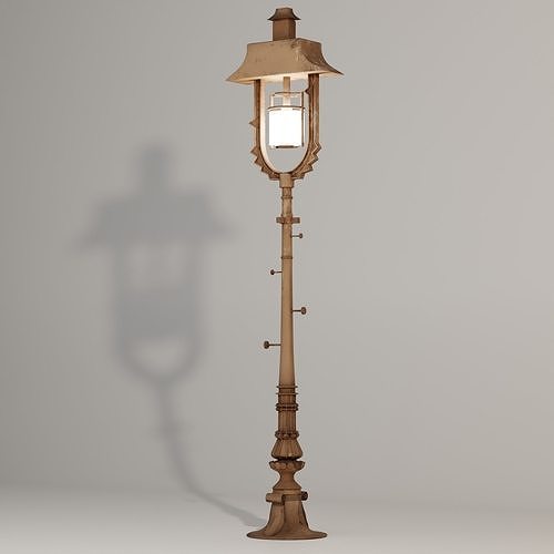 new york street light 3D model