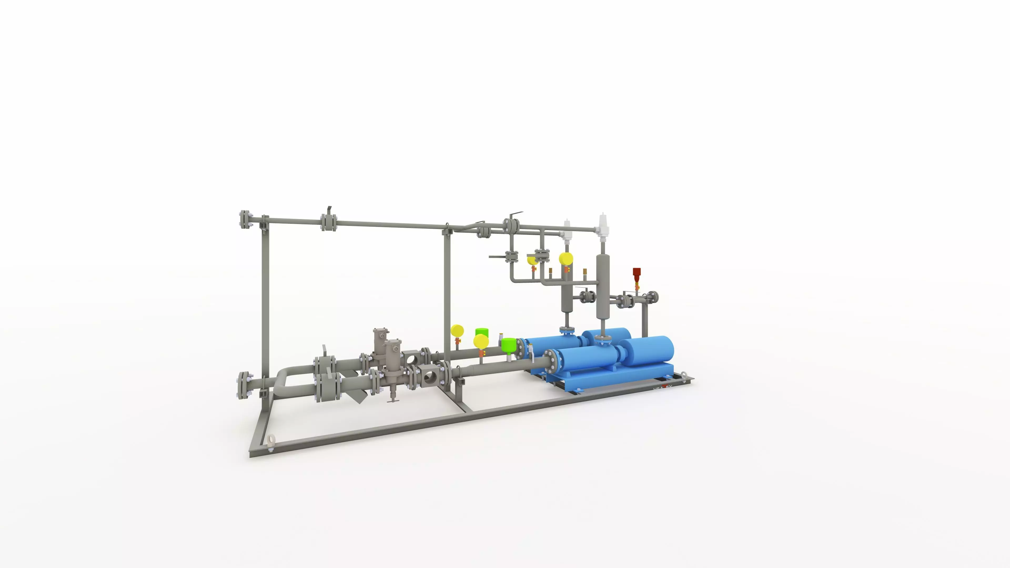 Pump HEATEX-4008 Free 3D model_0