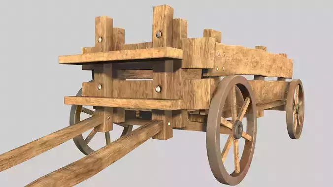 WOODEN CART
