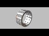 Double Square Setting Ring with 10 Point Gemstone 3D print model_1