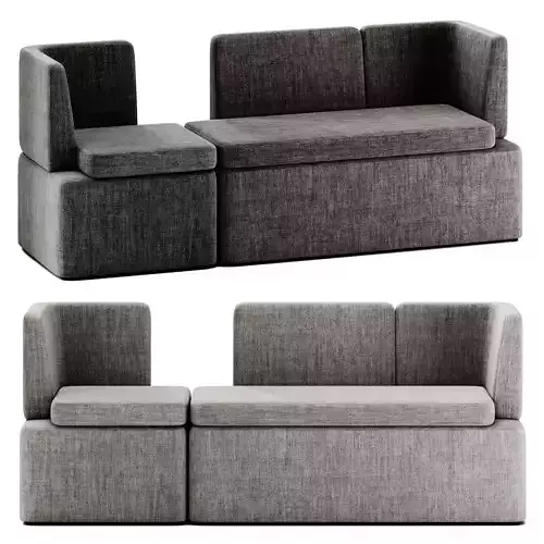 KAIVA Sectional modular sofa KAV6 KAV3 by MDD