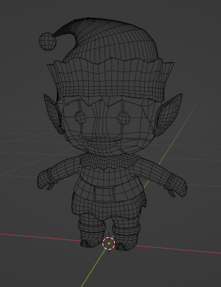 Christmas Elf 3D model_12