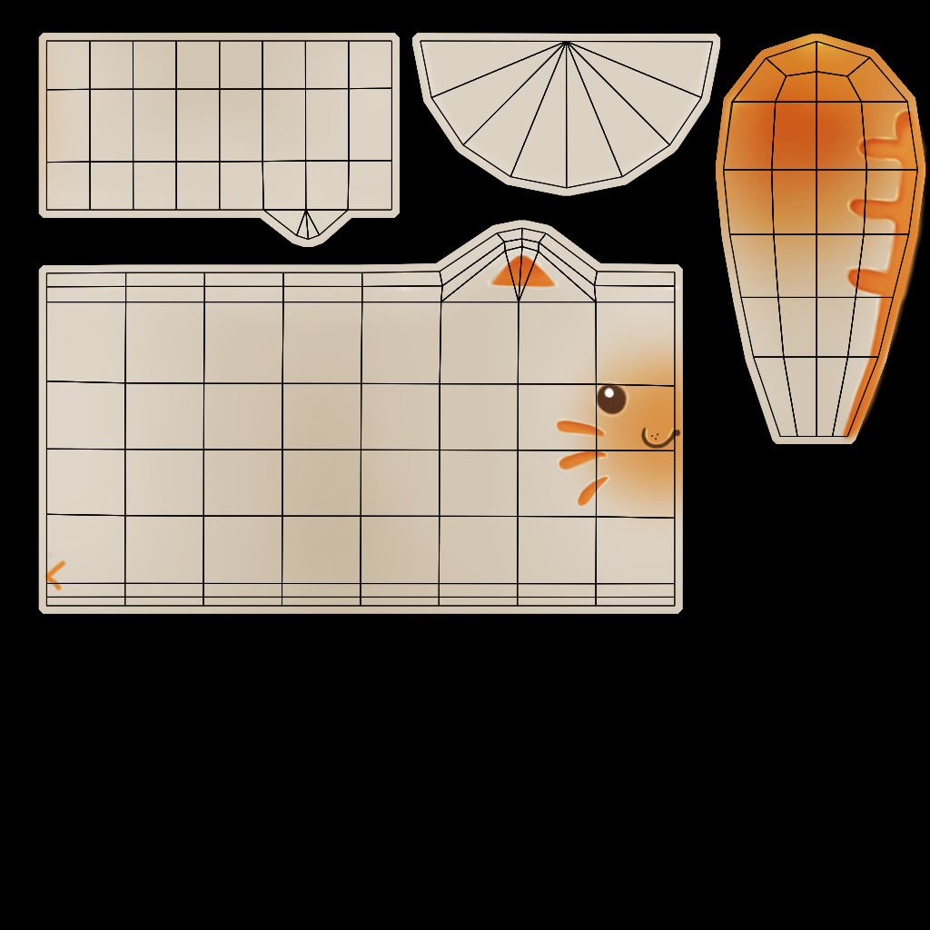 Stylized Cat Mug 3D Model Pack Low-poly 3D model_9