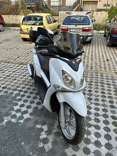 Yamaha X-City Custom Windshield 3D print model