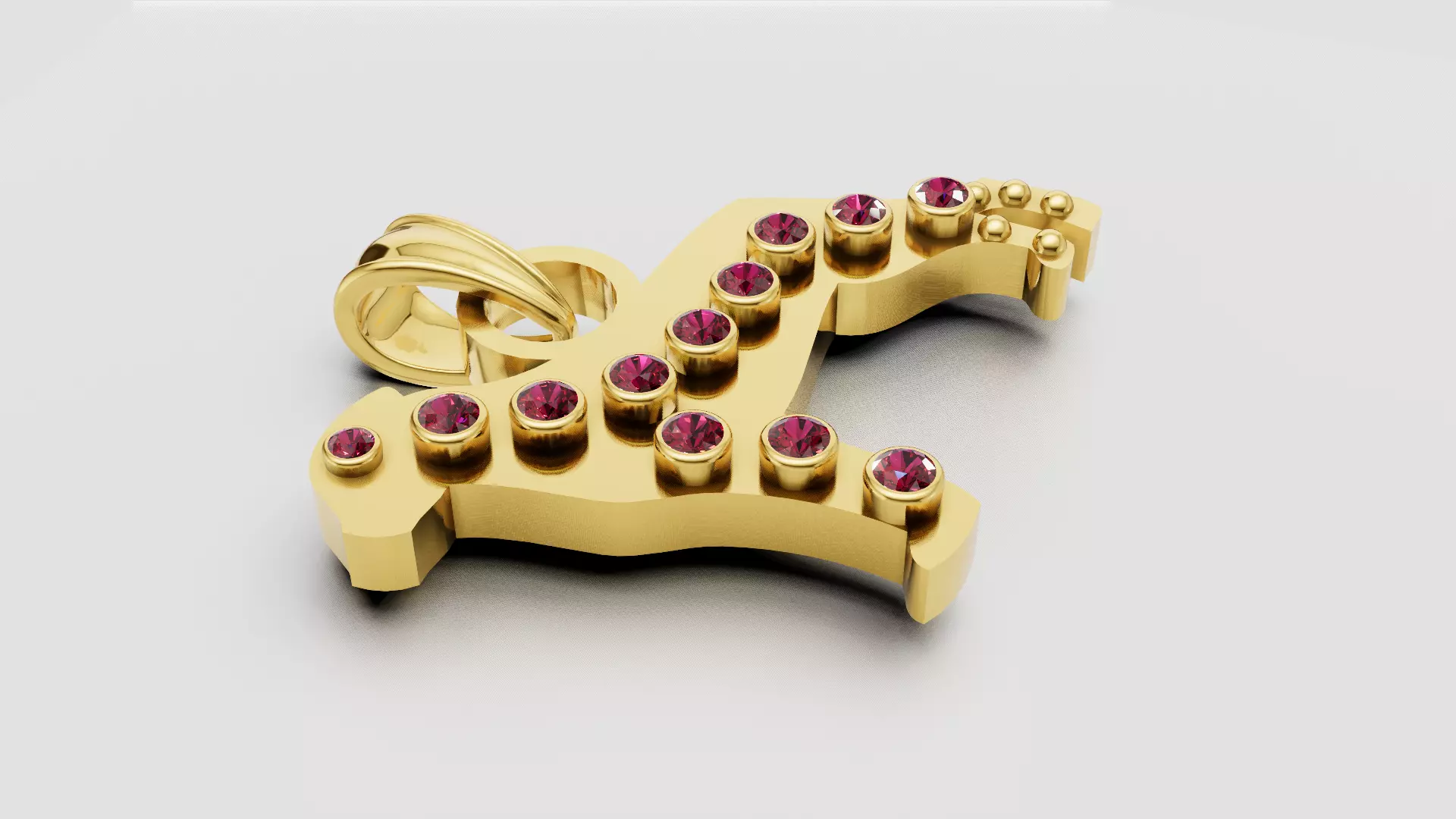 3D model Pendant 3D printable model 3D print model