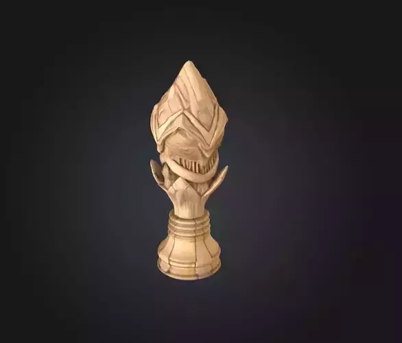 Medieval Chess Set - Historical Chess Set - Knight Chess Set 3D print model