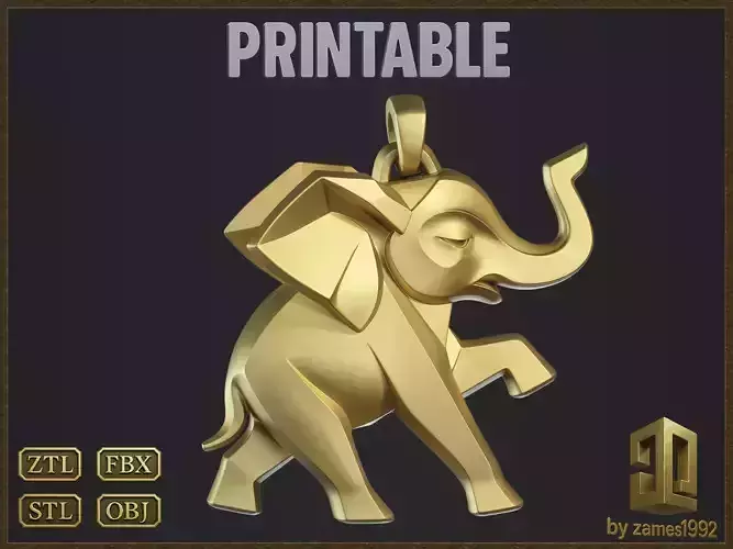 Minimalist Elephant Jewelry