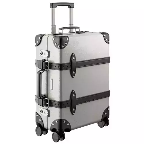 JB Carry-On 4 Wheels Luggage Silver by Globe Trotter