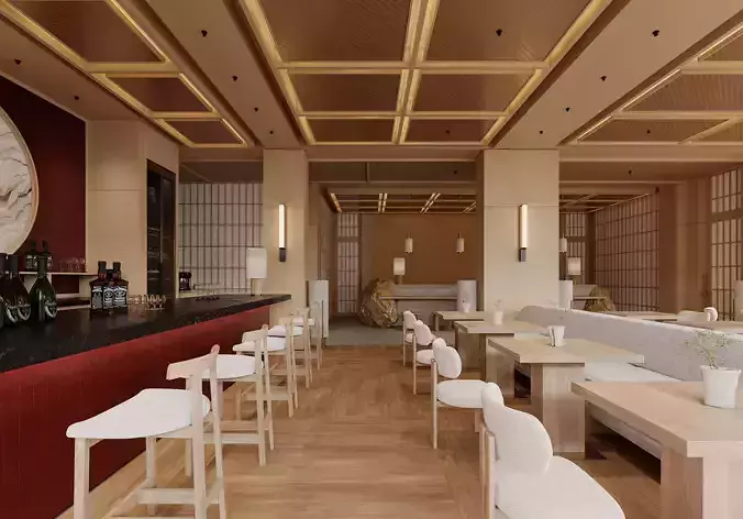 japanese restaurant   interior  166