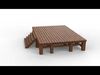 Wooden pallet 3D model_1