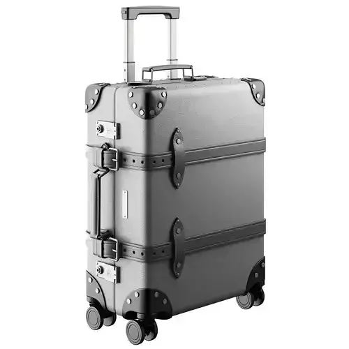 JB Carry-On 4 Wheels Luggage Grey by Globe Trotter