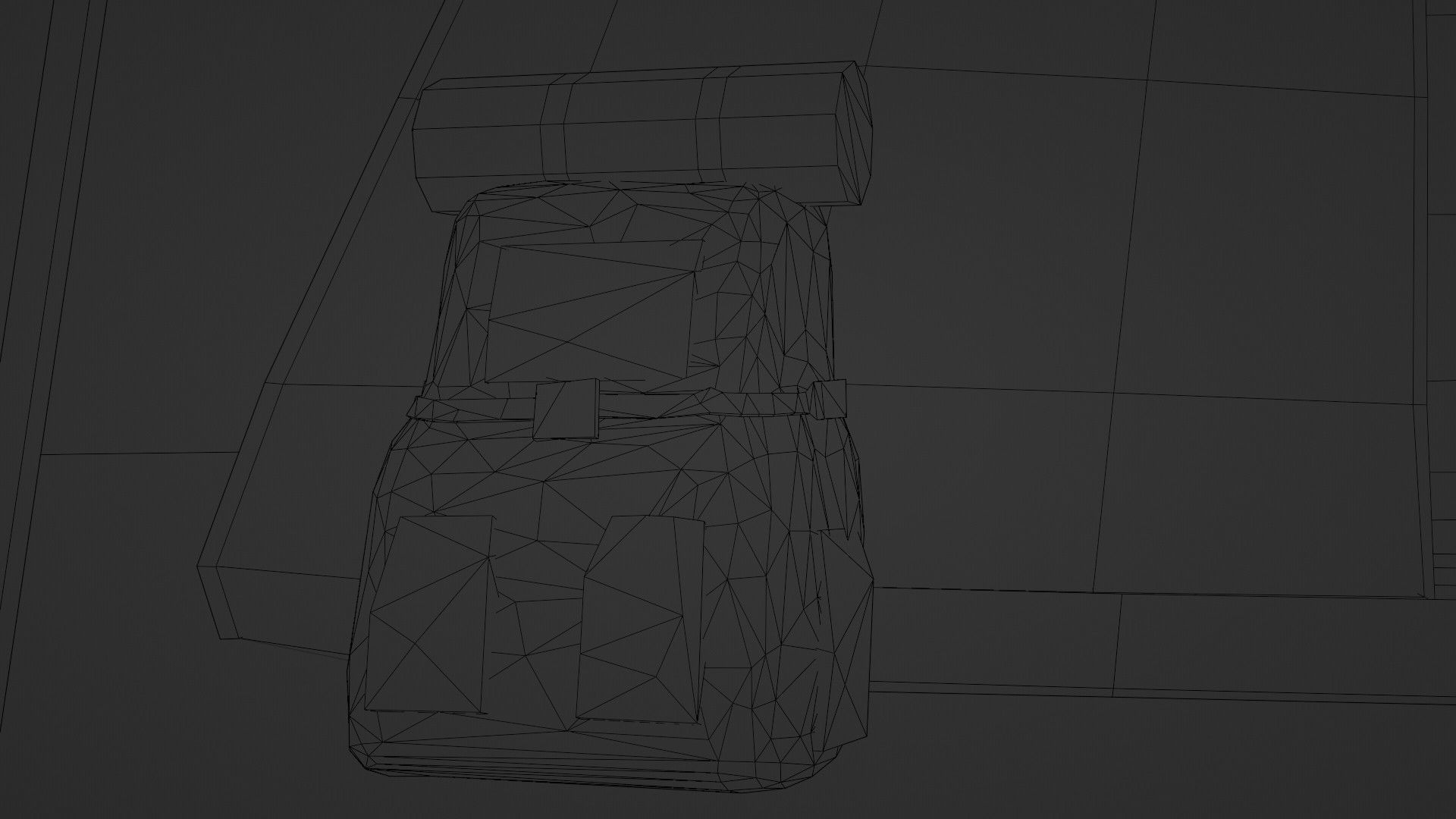 Camping Gear Trio - Low-Poly 3D Model Set Low-poly 3D model_22