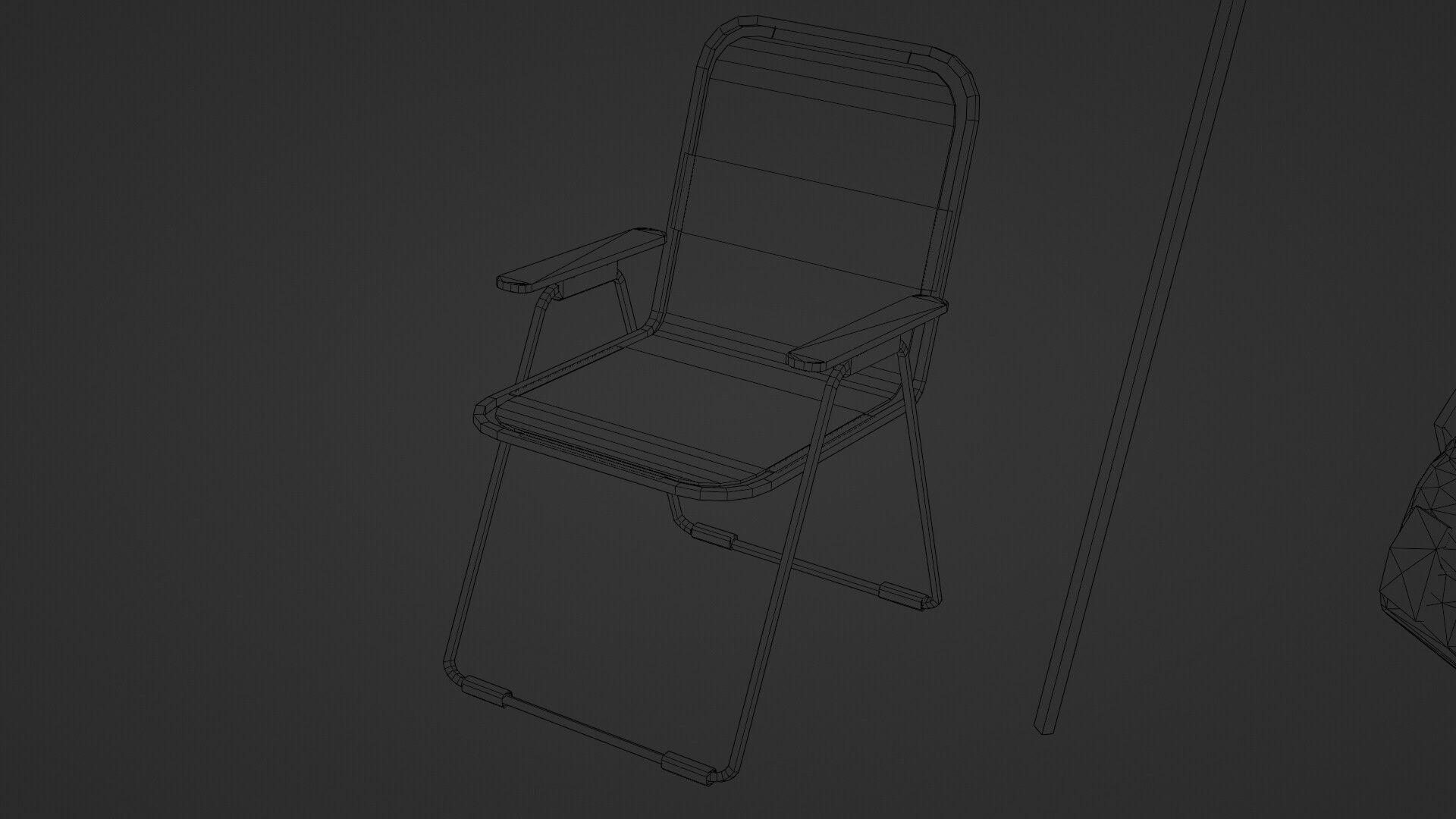 Camping Gear Trio - Low-Poly 3D Model Set Low-poly 3D model_20