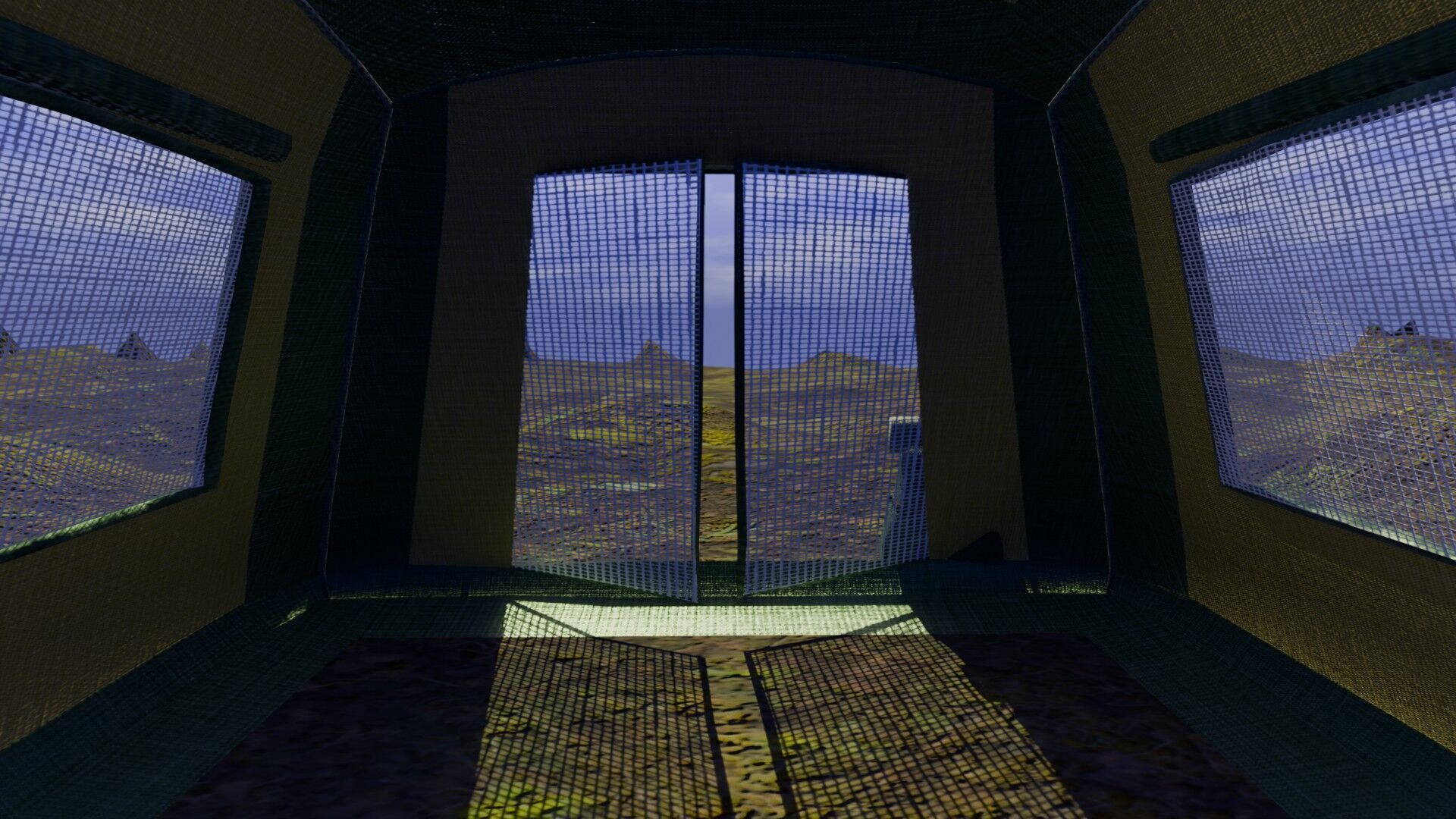 Camping Gear Trio - Low-Poly 3D Model Set Low-poly 3D model_5