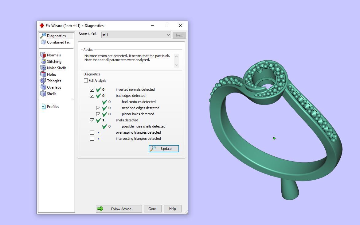 Gold N1414 3D print model_5