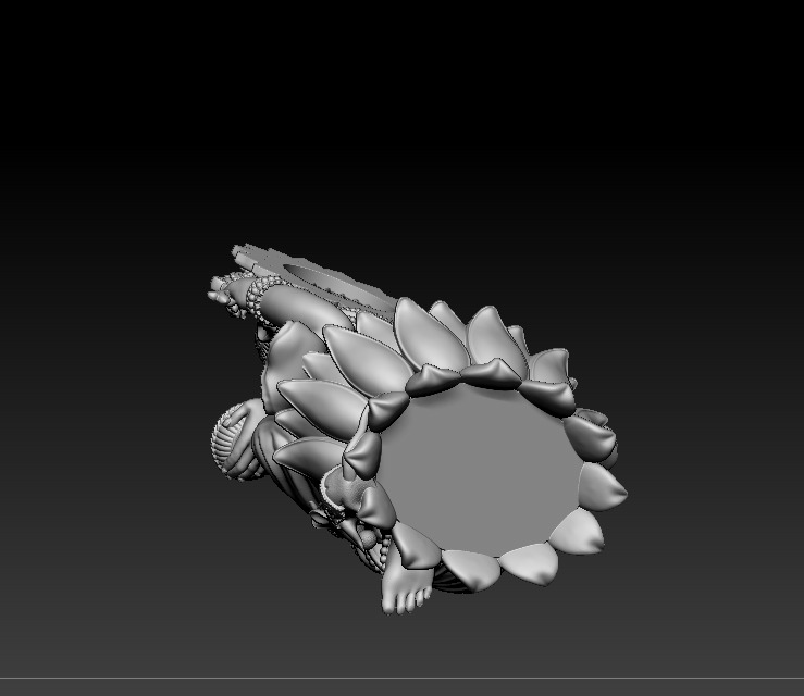 Ganesh jii Murti 3D print model 3D print model_28