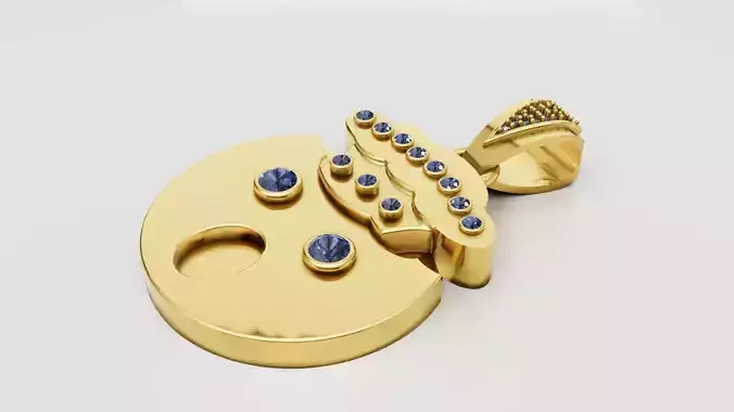 FACES TANSION PENDANT 