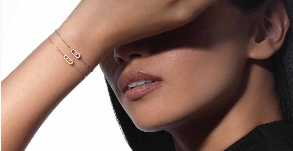 Messika Bracelet Jewelry Gold 3D print model_5