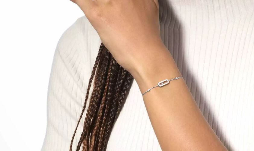 Messika Bracelet Jewelry Gold 3D print model_1