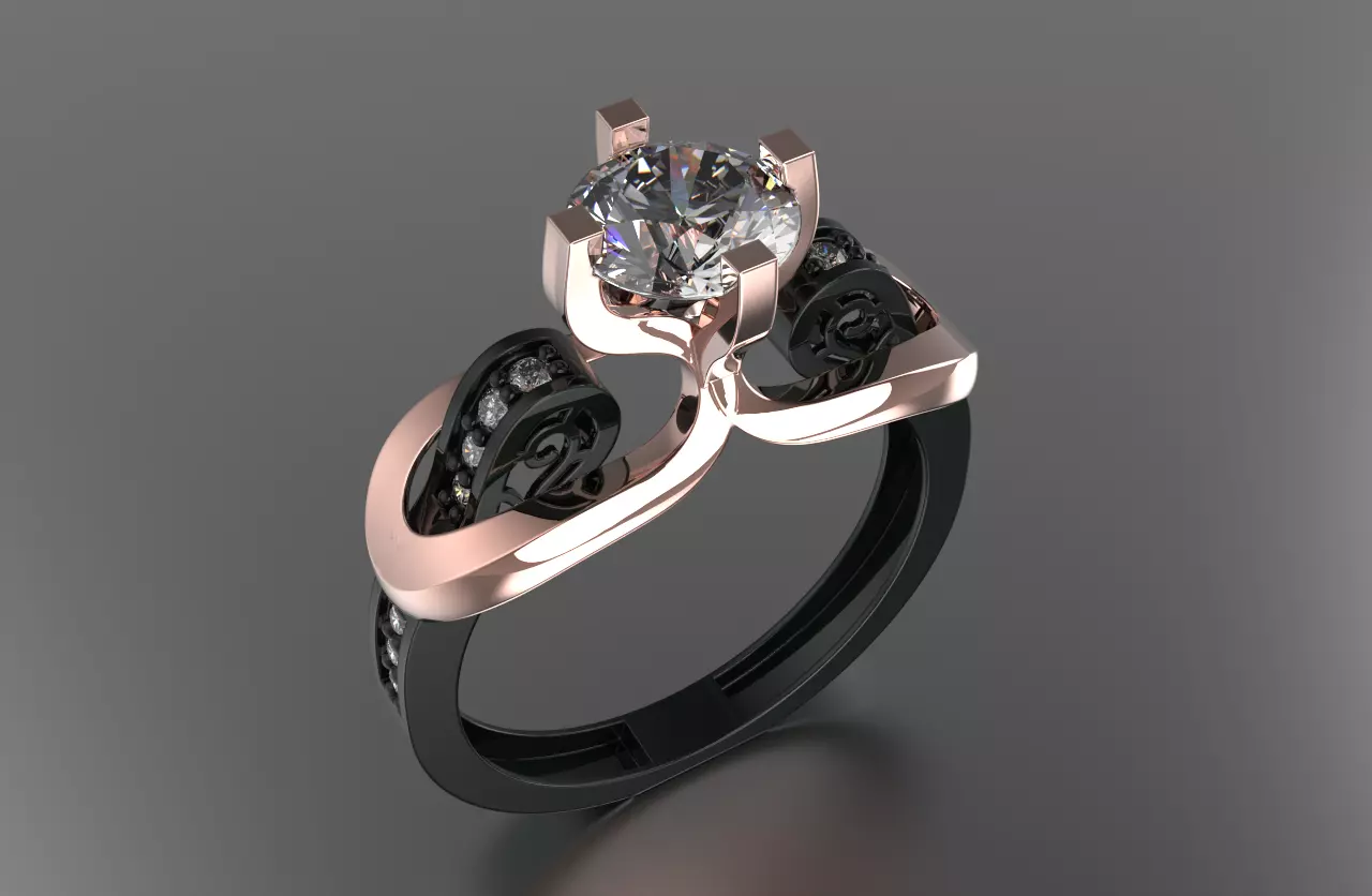 jewelry ring 300 3D print model