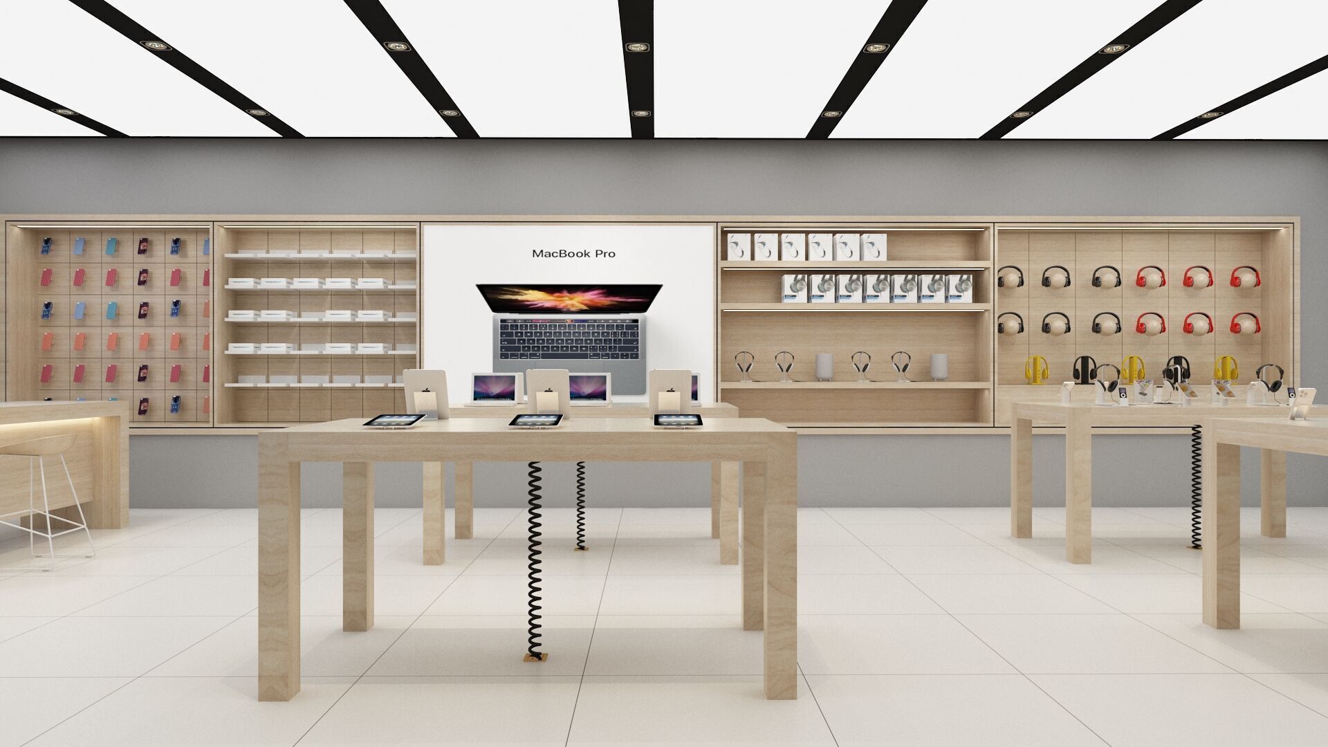 Apple Store 01 3D model_3