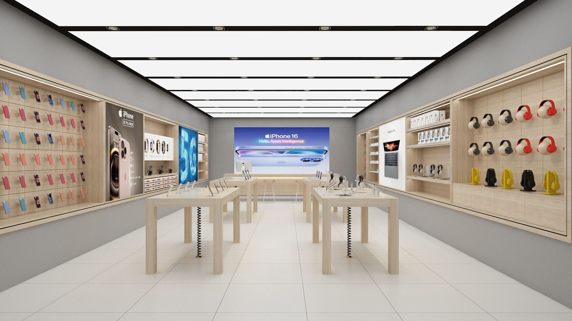 Apple Store 01 3D model_4