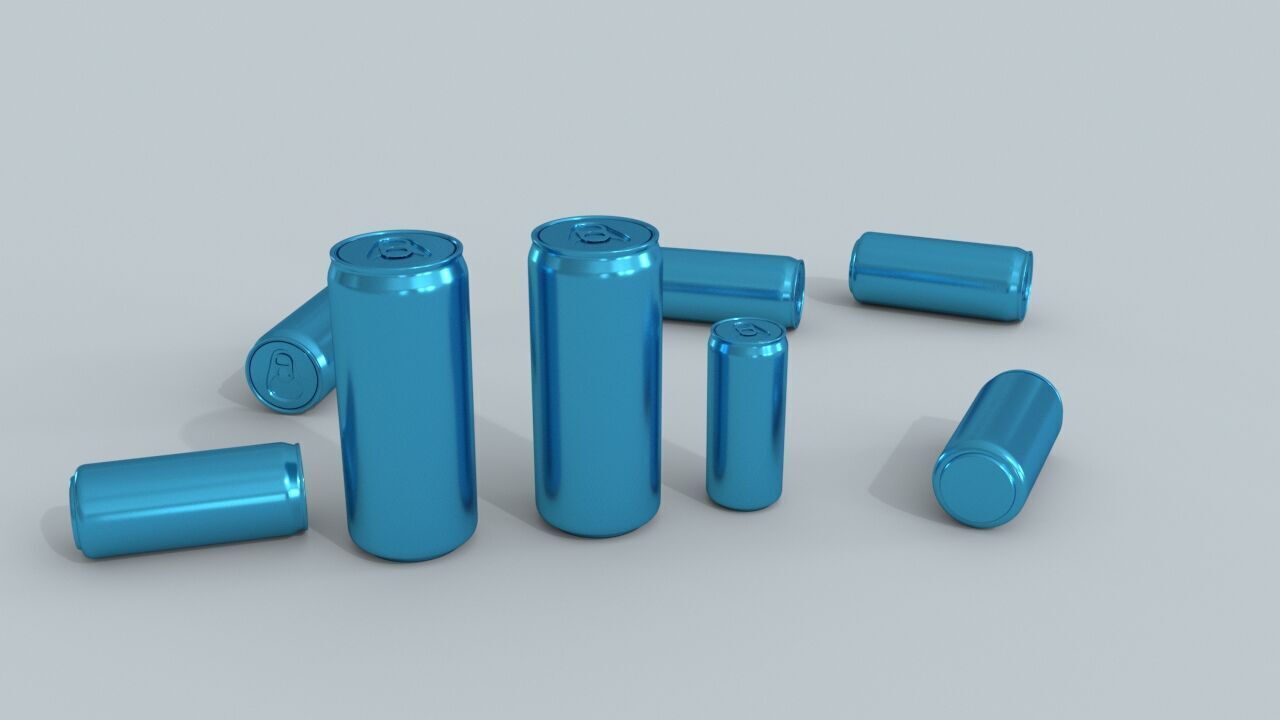 3D Soda Can High Quality Model 3D model_6