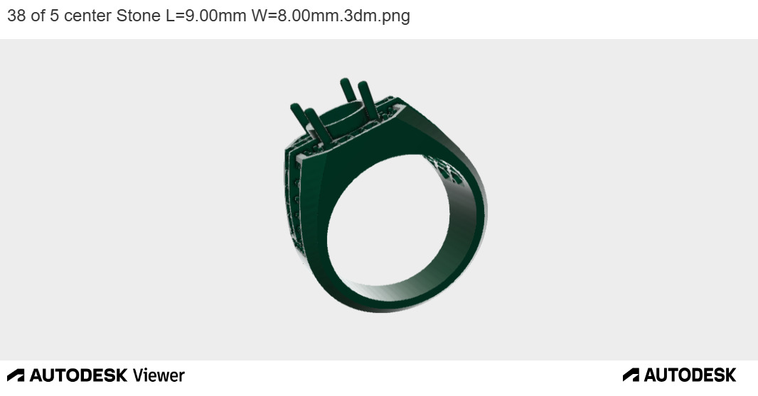 Hexa Vault Ring 3D print model_3