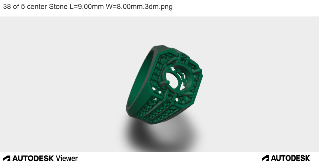 Hexa Vault Ring 3D print model_8