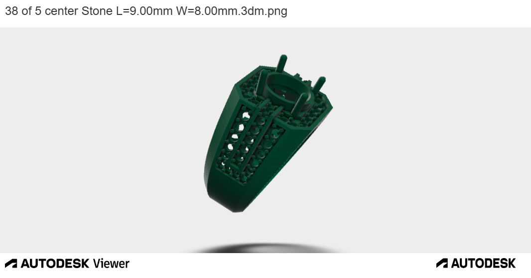 Hexa Vault Ring 3D print model_1