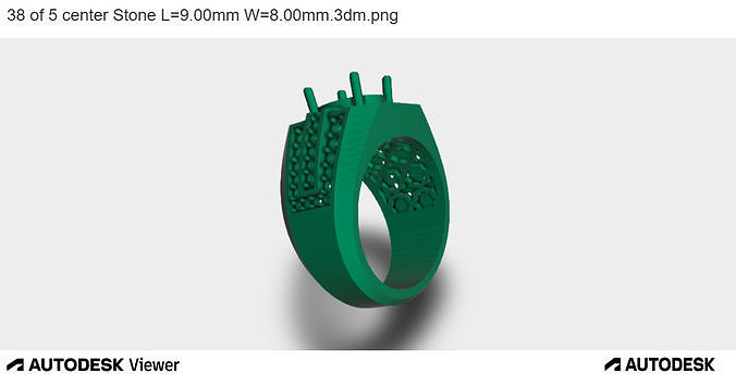Hexa Vault Ring 3D print model