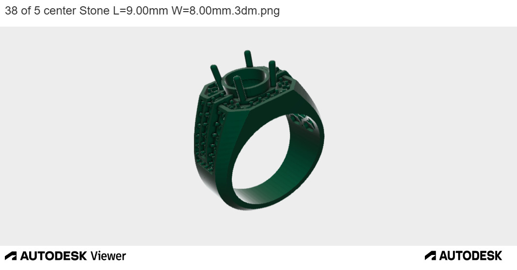 Hexa Vault Ring 3D print model_10