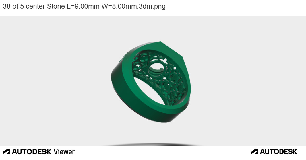 Hexa Vault Ring 3D print model_4