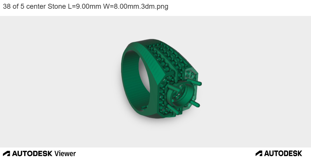 Hexa Vault Ring 3D print model_7