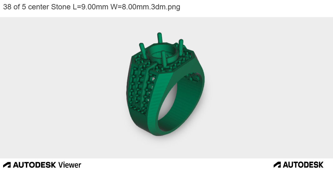 Hexa Vault Ring 3D print model_12