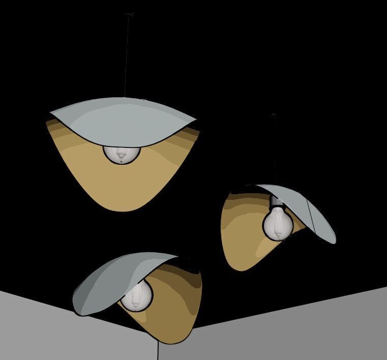 Modern Ceiling Pendant Lamps 3D model_22