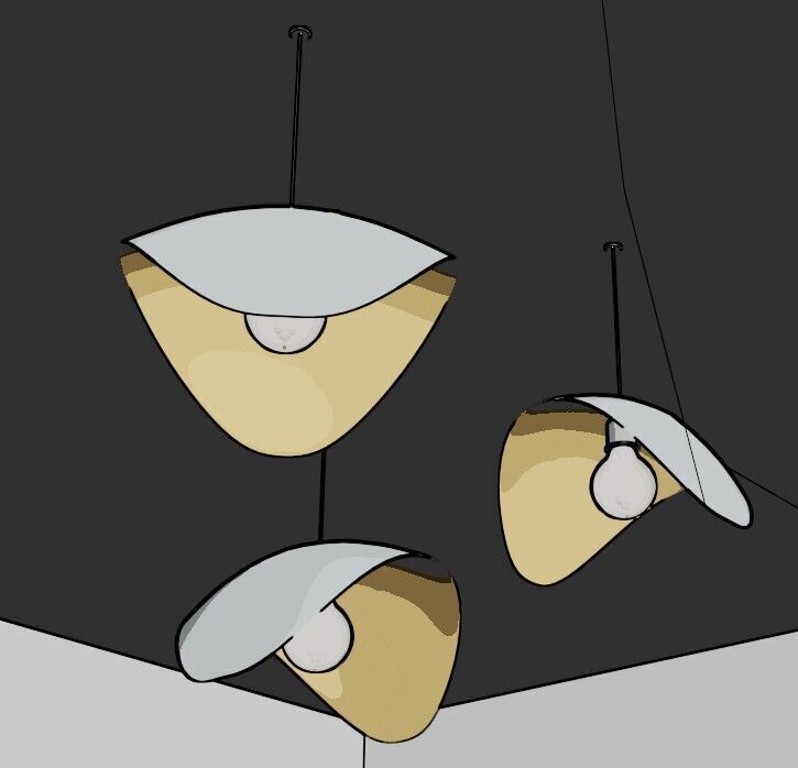 Modern Ceiling Pendant Lamps 3D model_23