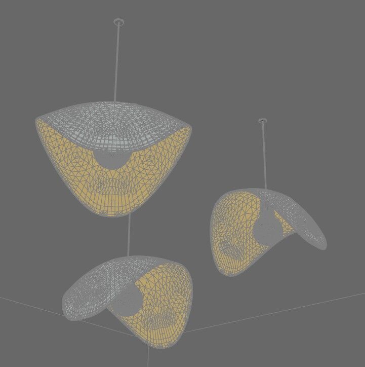 Modern Ceiling Pendant Lamps 3D model_25