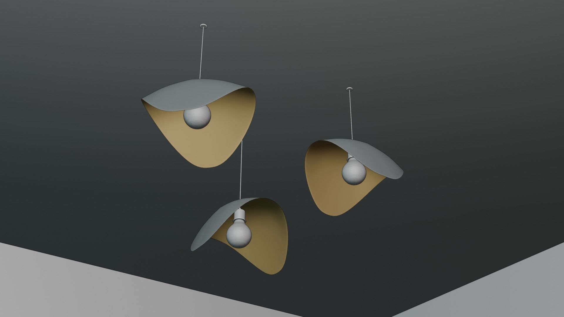 Modern Ceiling Pendant Lamps 3D model_9