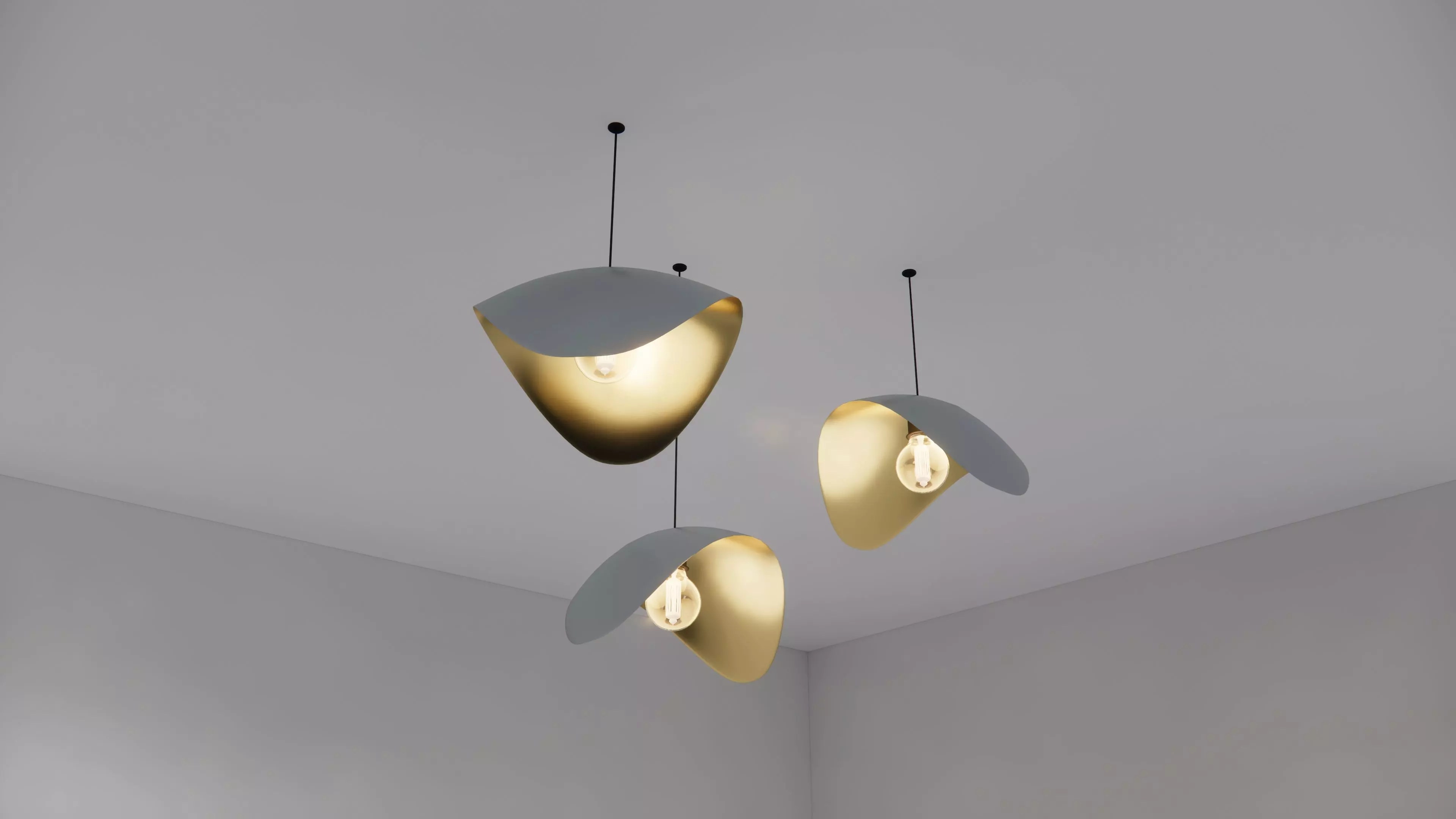 Modern Ceiling Pendant Lamps 3D model_0