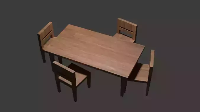 Table and chairs