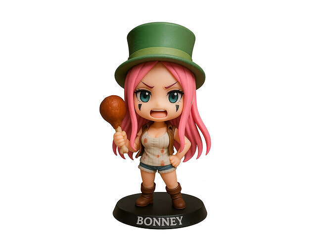 Chibi Bonney One Piece 3D print model