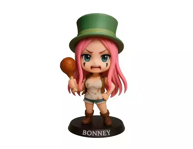 Chibi Bonney One Piece 3D print model