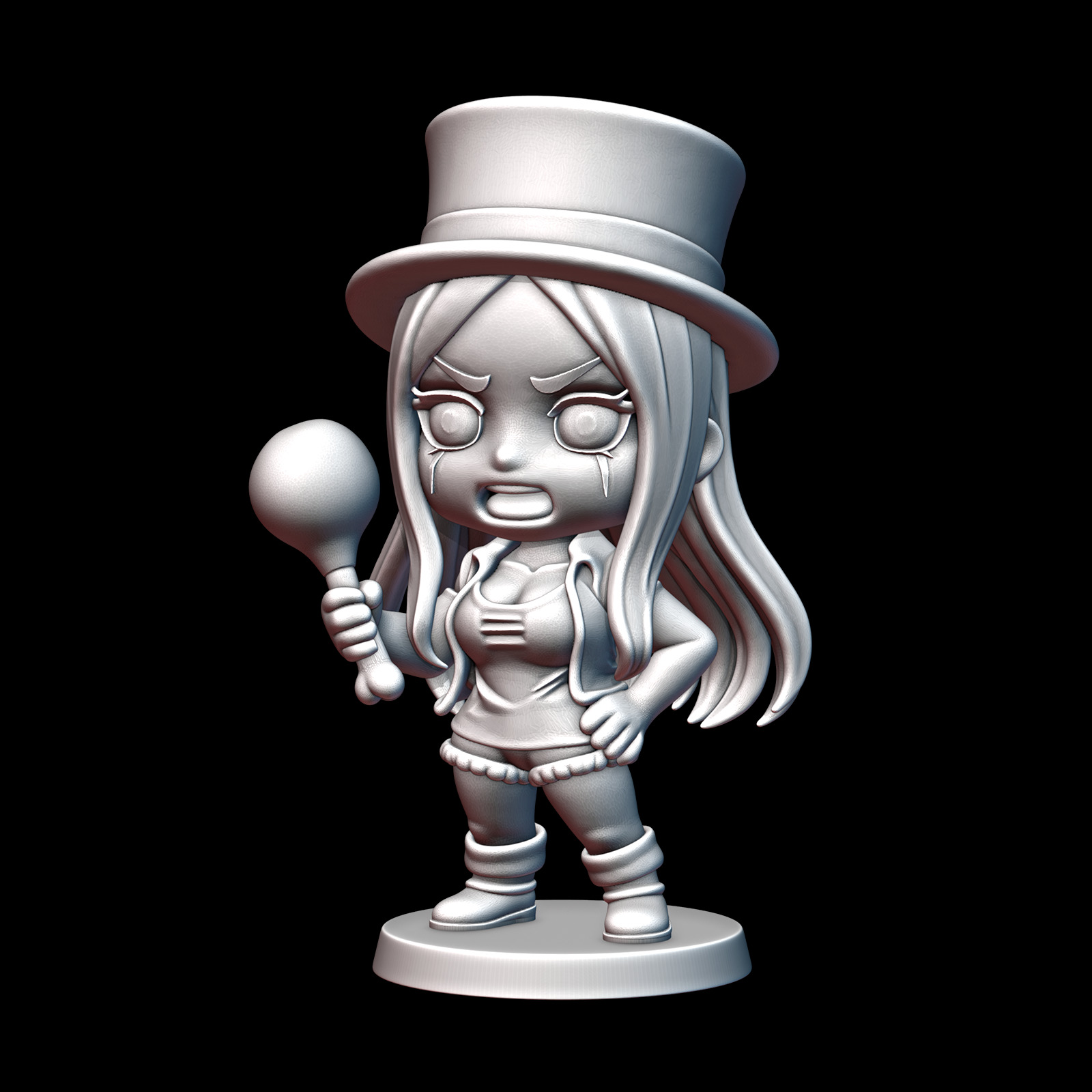 Chibi Bonney One Piece 3D print model_1